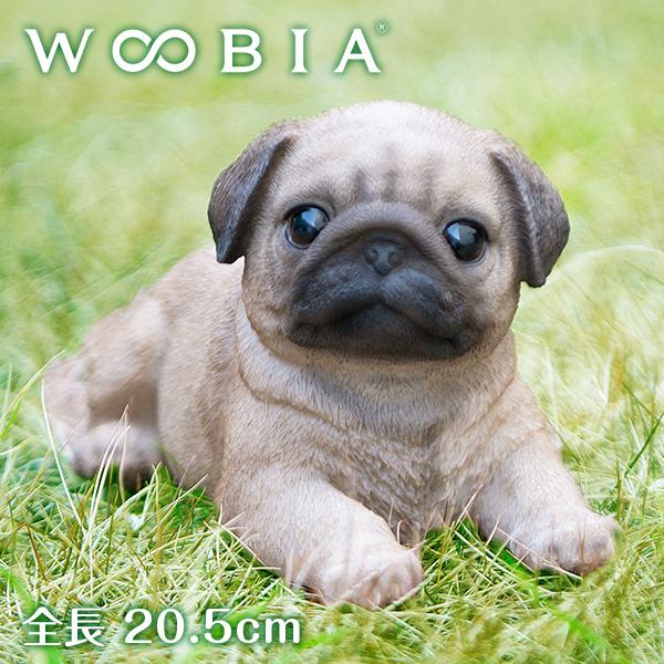 犬 置物 ガーデニング 雑貨 ガーデン オーナメント オブジェ 〔 パグ
