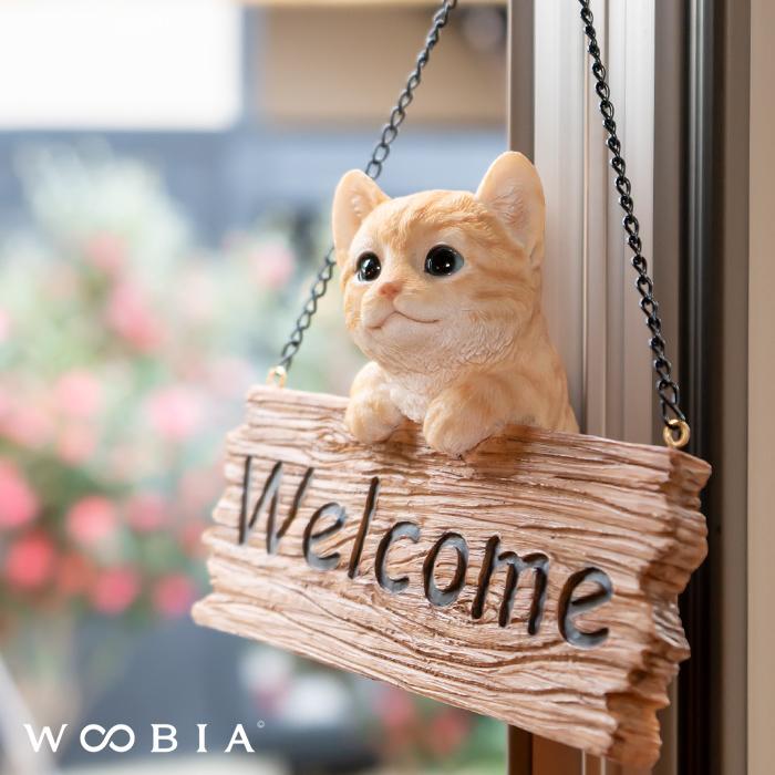 猫 置物 ガーデニング ウェルカムボード 雑貨 ガーデン オーナメント