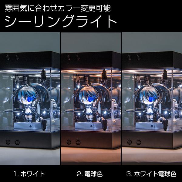 フィギュアケース コレクションケース LED 〔 アクリル ディスプレイ