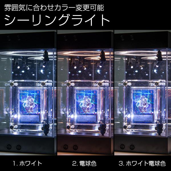 コレクションケース フィギュアケース 〔アクリル led 棚