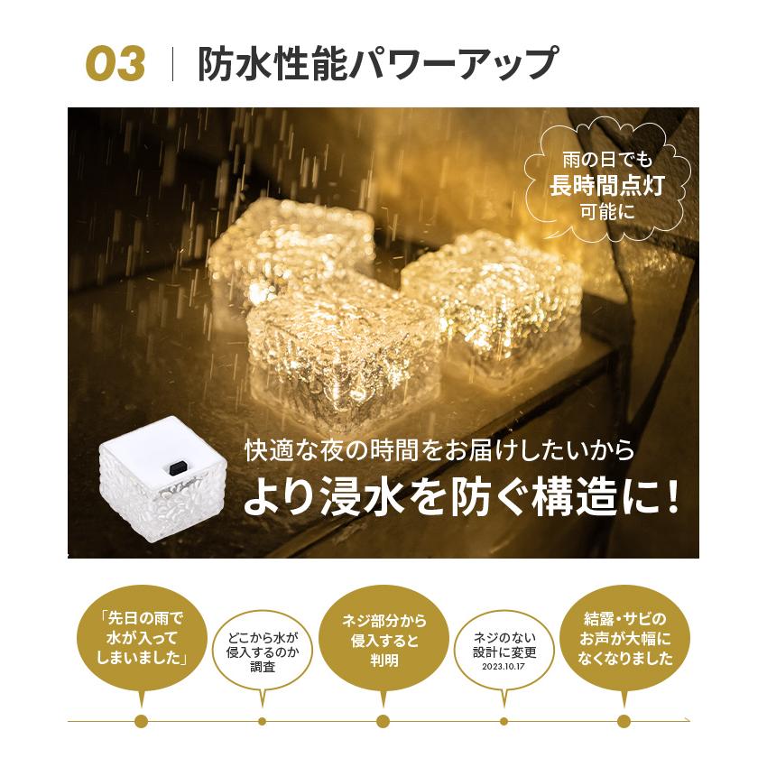 ソーラーライト 屋外 12個 置き型 〔 防水 LED ガーデンライト