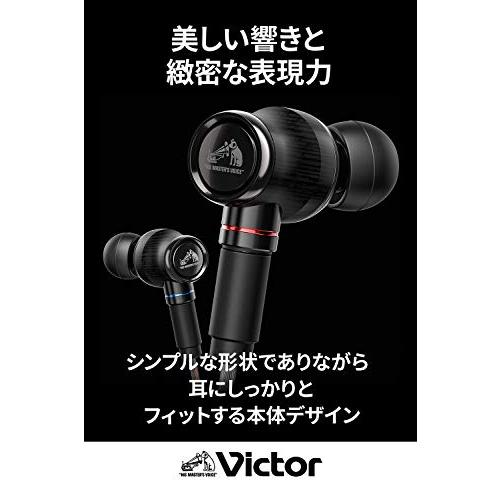 Victor JVC HA-FW1500 WOODシリーズ 密閉型イヤホン リケーブル