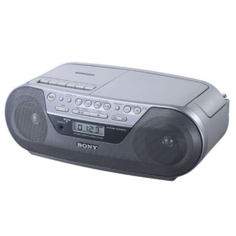 【返品不可】 SONY CDラジオカセットコーダー S05 シルバー CFD-S05/S ラジオ