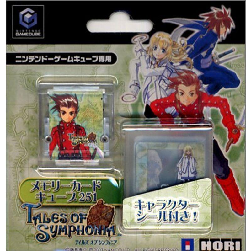 テイルズオブシンフォニア メモリーカードキューブ251 本体 一番人気物 Themtransit Com