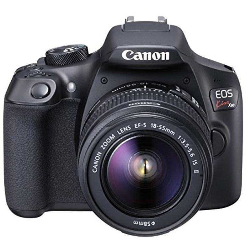 Canon デジタル一眼レフカメラ EOS Kiss X80 レンズキット EF-S18-55mm F3.5-5.6 IS II 付属 EO