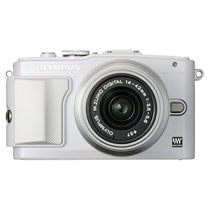 欲しいのOLYMPUS ミラーレス一眼 PEN WHT レンズキット E-PL6 Lite LKIT E-PL6 ホワイト デジタルカメラ(コンパクト) OLYMPUS ミラーレス一眼 PEN Lite E-PL6 レンズキット シルバー E-PL6 LKIT SLV