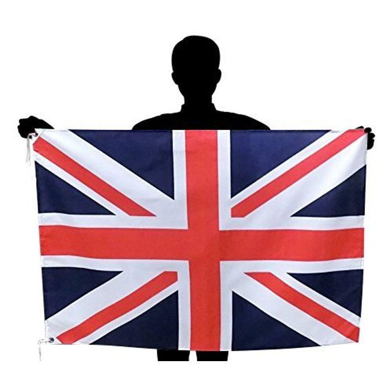 格安新品  ユニオンジャック・英国 NO1 イギリス国旗 国旗 高級テトロン製日本製 70×105ｃｍ 知育玩具