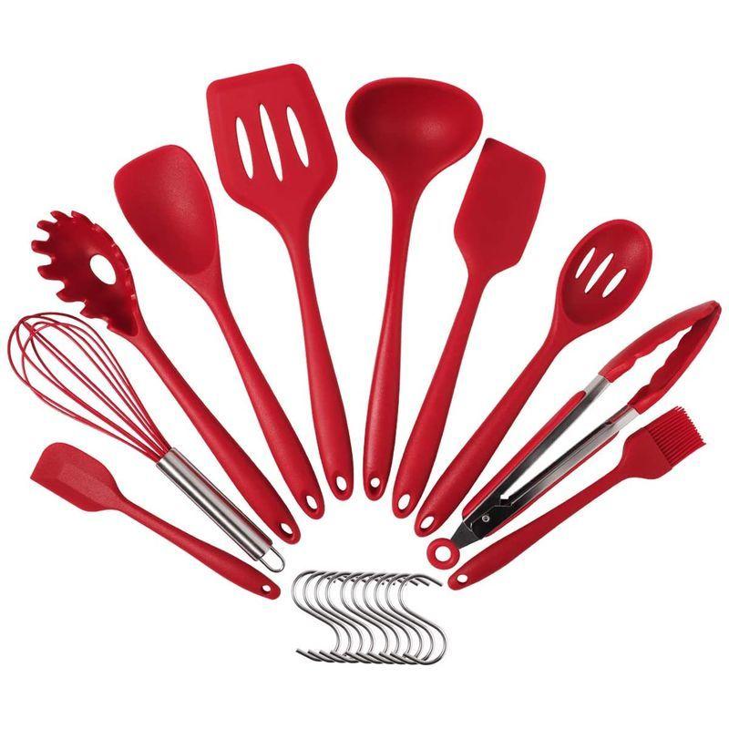Shumeifang キッチンツール 10点セット 調理器具ツールセット キッチン用品 クッキングツール 器具 台所用品 耐熱シリコンフライ その他 Model Zarna Fr