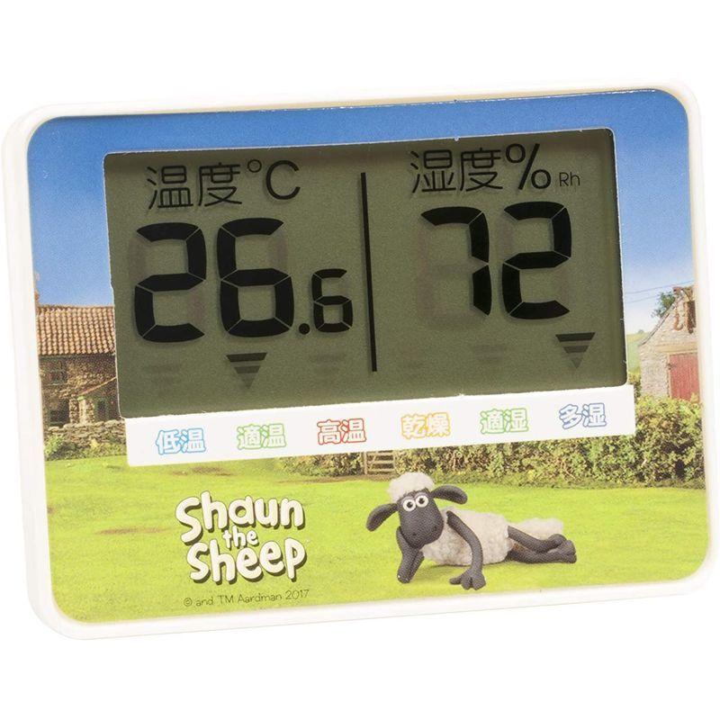 Shaun the Sheep(ひつじのショーン) デジタル ポータブル 温湿度計 室内 屋外 携帯用 SS300-01|happy-mart|03