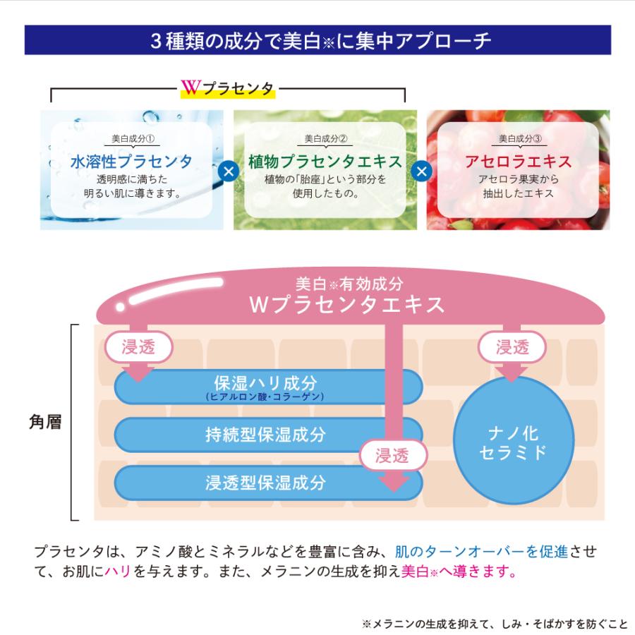 大容量セット薬用化粧水＆オールインワンジェル 美白化粧水 たっぷり使える大容量 ホワイトルフィフス｜happy-mommy-story｜11