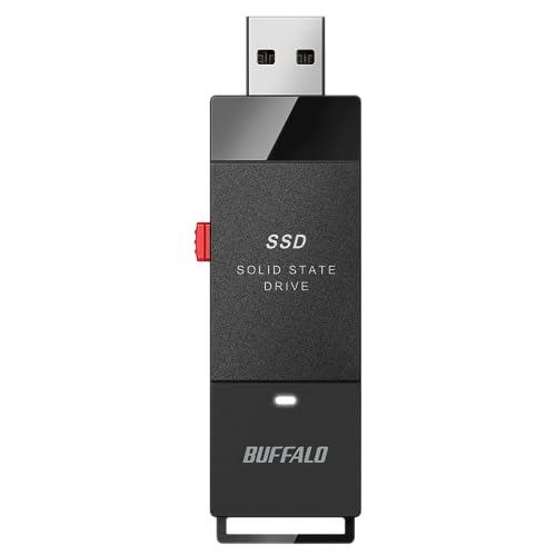 バッファロー ( BUFFALO ) USB3.2(Gen1) ポータブルSSD 500GB スティック型 SSD-PUT500U3-BKC｜happy-ness-store｜02