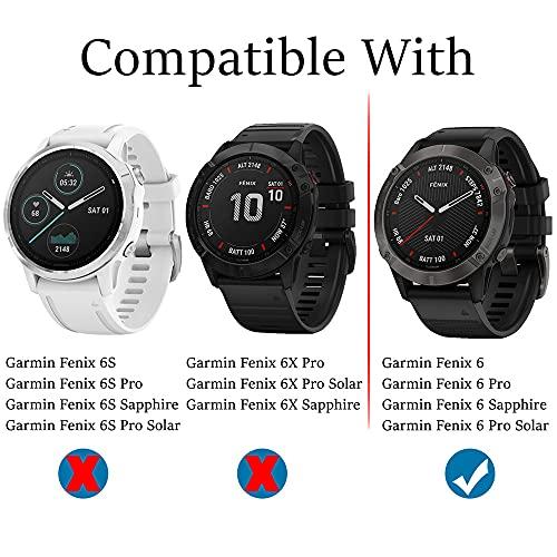 【3枚セット】Suoman for Garmin Fenix 6 / 6 Pro / 6 Sapphire / 6 Pro Solar 保護フィルム 9H硬度 軽量 薄型 指紋 気泡防止 高透過率 フォッシル f｜happy-ness-store｜02