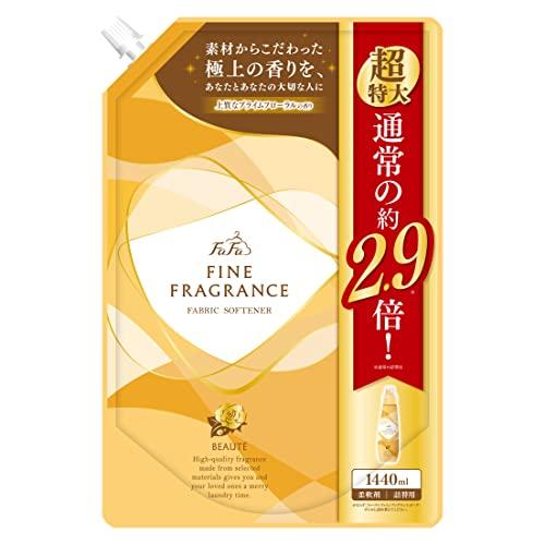 ファーファ 柔軟剤 ファインフレグランス ボーテ 詰替 超特大 (1440ml) プライム フローラル の香り 4個 セット｜happy-ness-store｜02