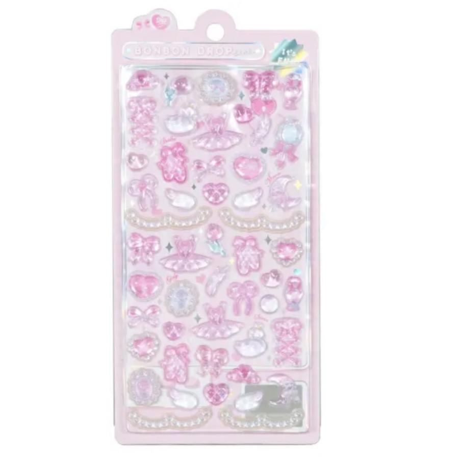 Q-LiA クーリア ボンボンドロップシール がーりーボンボン : Happy