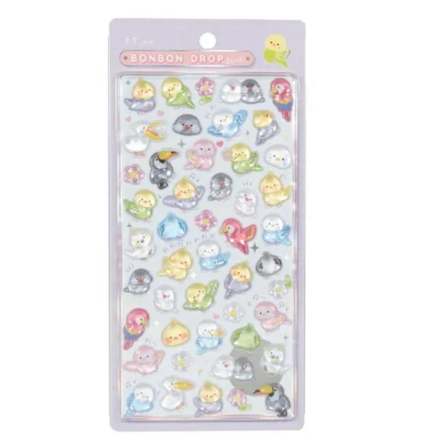 Q-LiA（クーリア） ボンボンドロップシール トリ : Happy-panda shop