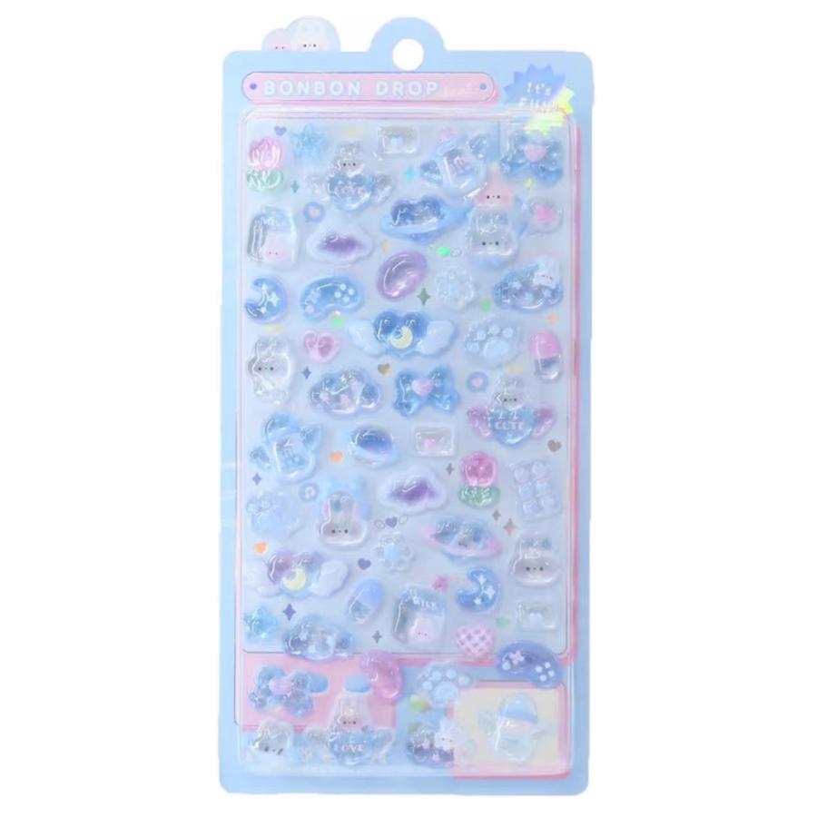 Q-LiA（クーリア） ボンボンドロップシール みずいろボンボン : Happy