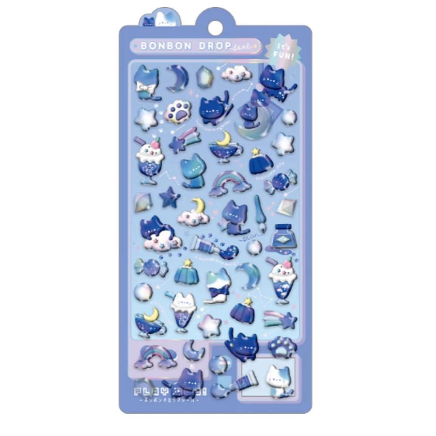 Q-LiA（クーリア） ボンボンドロップシール よるねこボンボン 911264