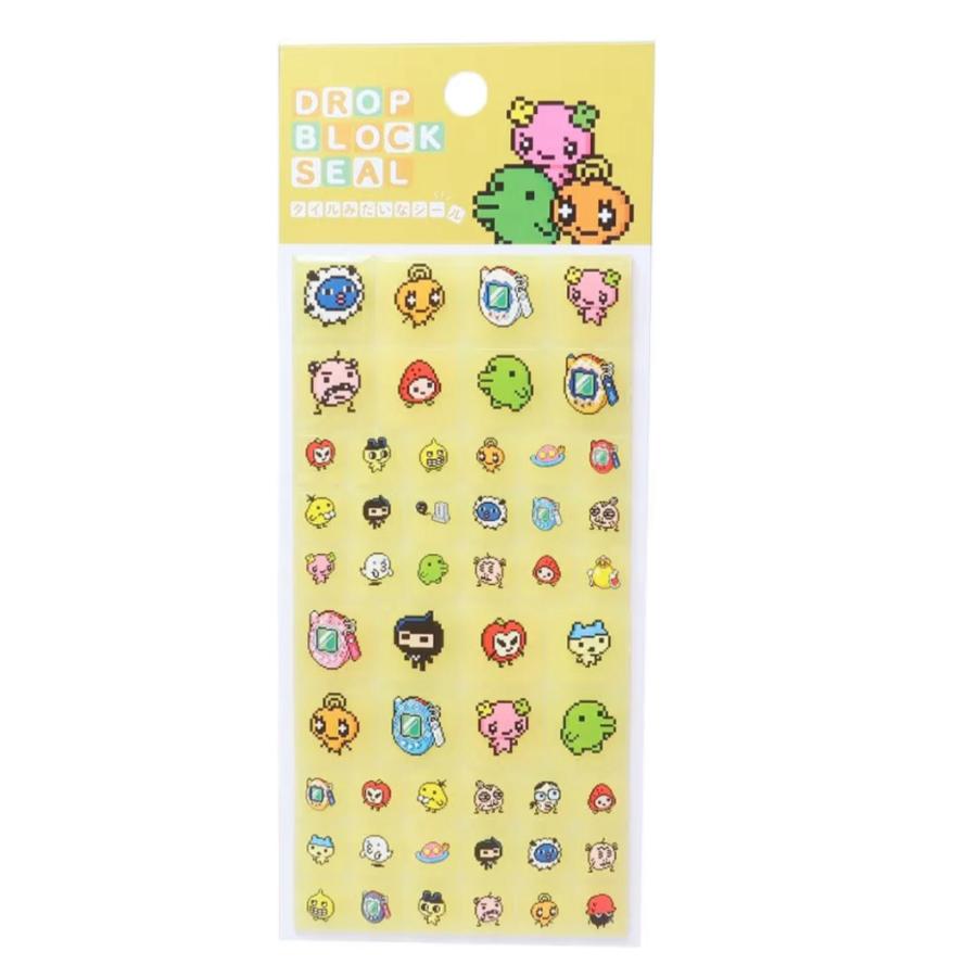 カミオジャパン ドロップブロックシール たまごっち イエロー タイル
