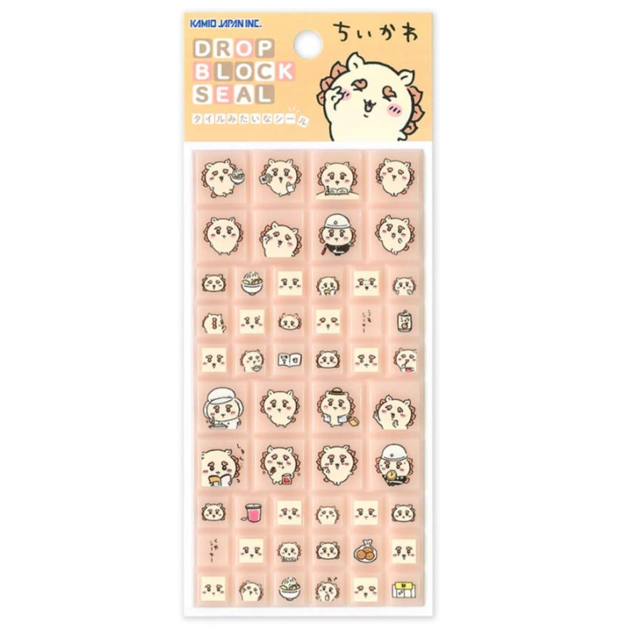 カミオジャパン ちいかわ ドロップブロックシール シーサー 228303