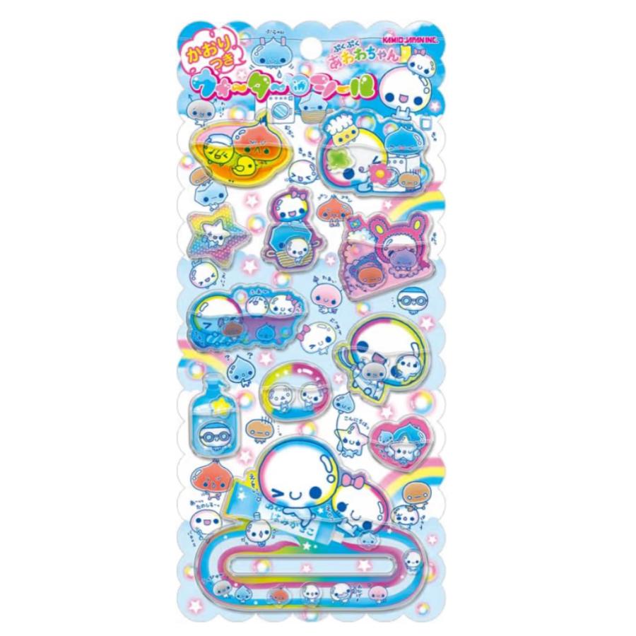 カミオジャパン ウォーターインシール 平成ファンシー2 ぷくぷくあわわ