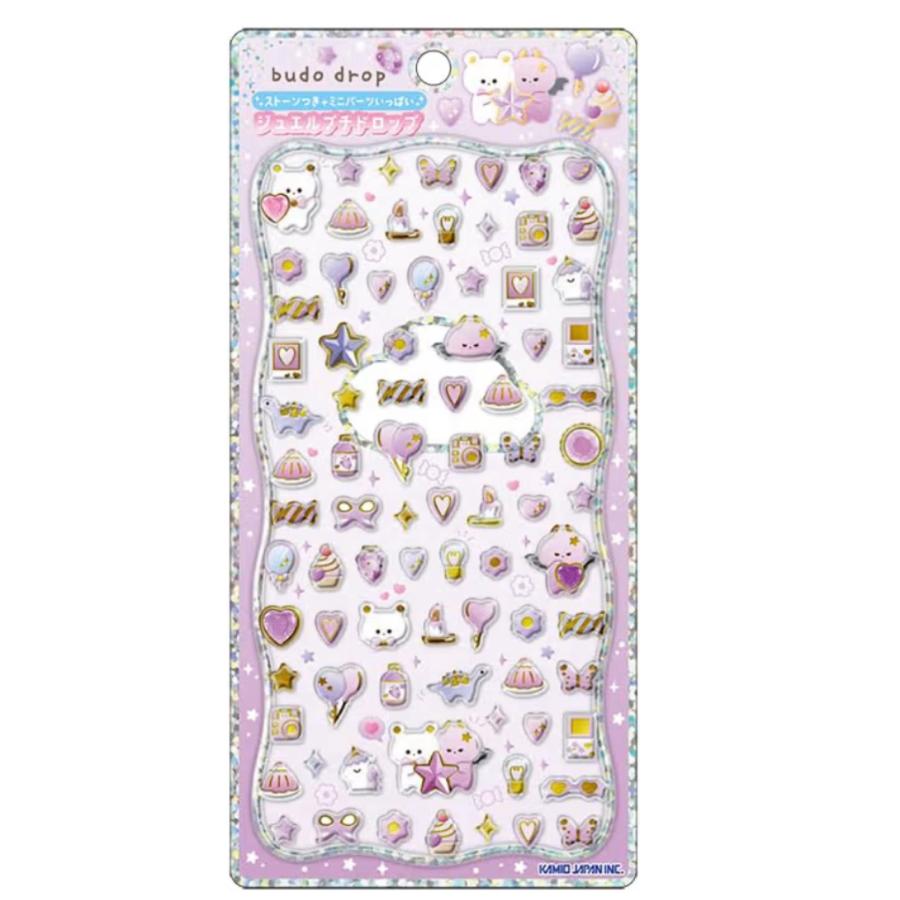 カミオジャパン ジュエルプチドロップシール ぶどうどろっぷ 229058