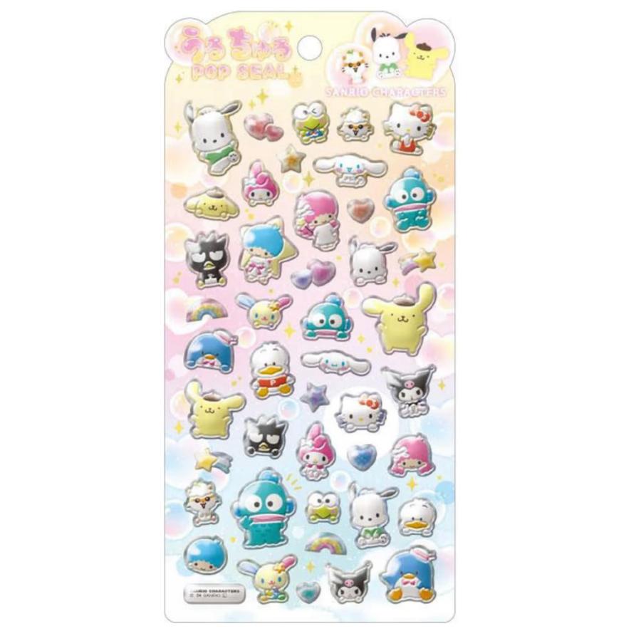 CRUX（クラックス） うるちゅる ポップシール サンリオキャラクターズ