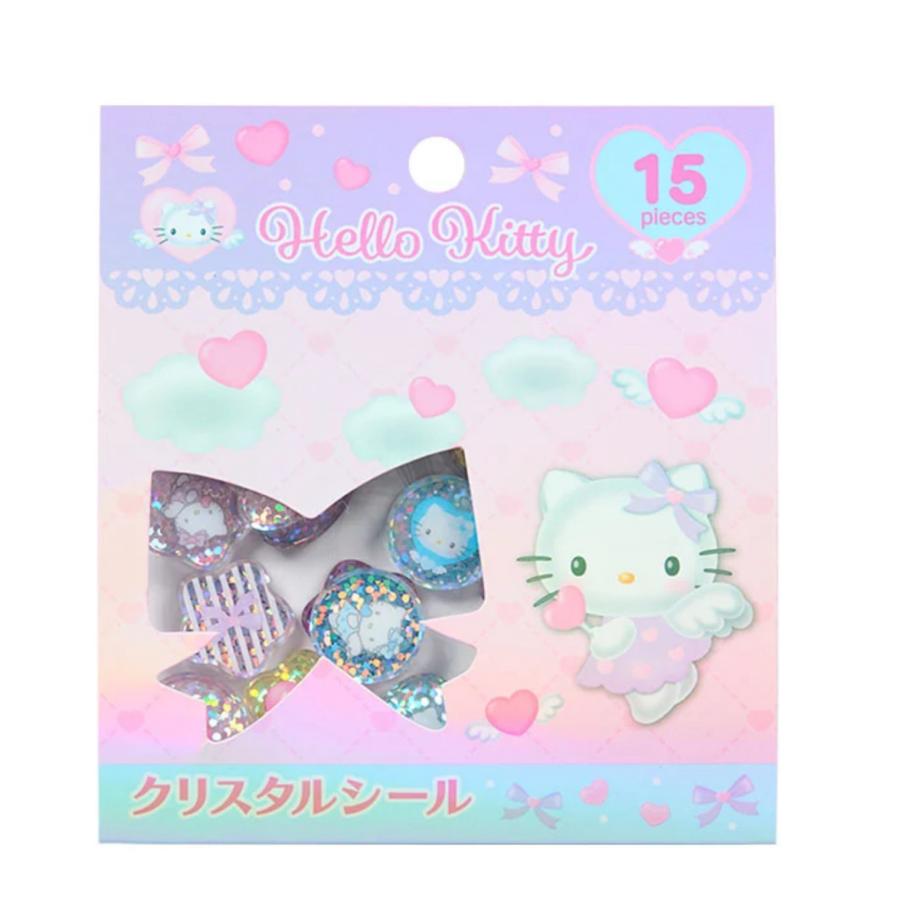 クリスタルシール ハローキティ エンジェル KT76-03 サンリオ : Happy