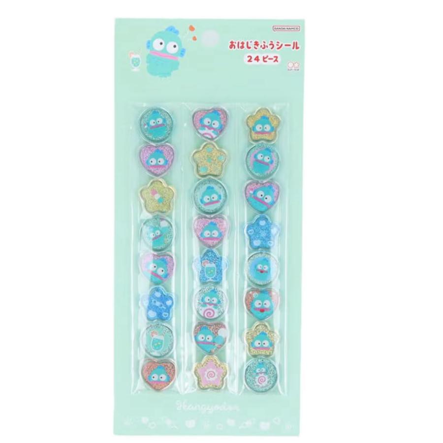 サンスター文具 おはじき風シール ステショ Pastel ハンギョドン