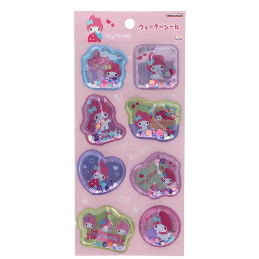 サンスター文具 ウォーターシール ステショ Pastel マイメロディ