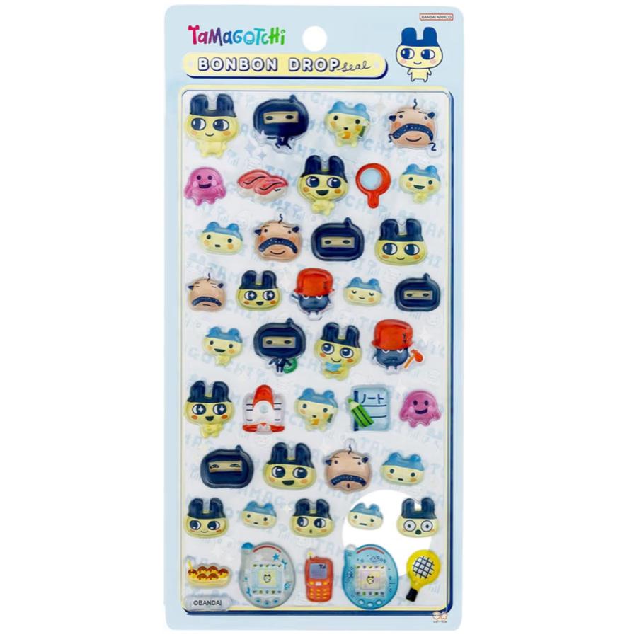 たまごっち　ボンボンドロップシール　全4種　コンプリート　ワッペン　8点 4種セット たまごっち ボンボンドロップシール めめっち まめっち くち