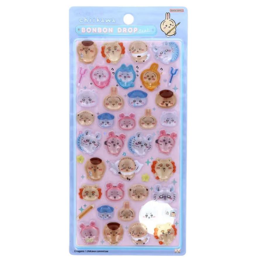サンスター文具 ボンボンドロップシール ちいかわ みんな ポーズ