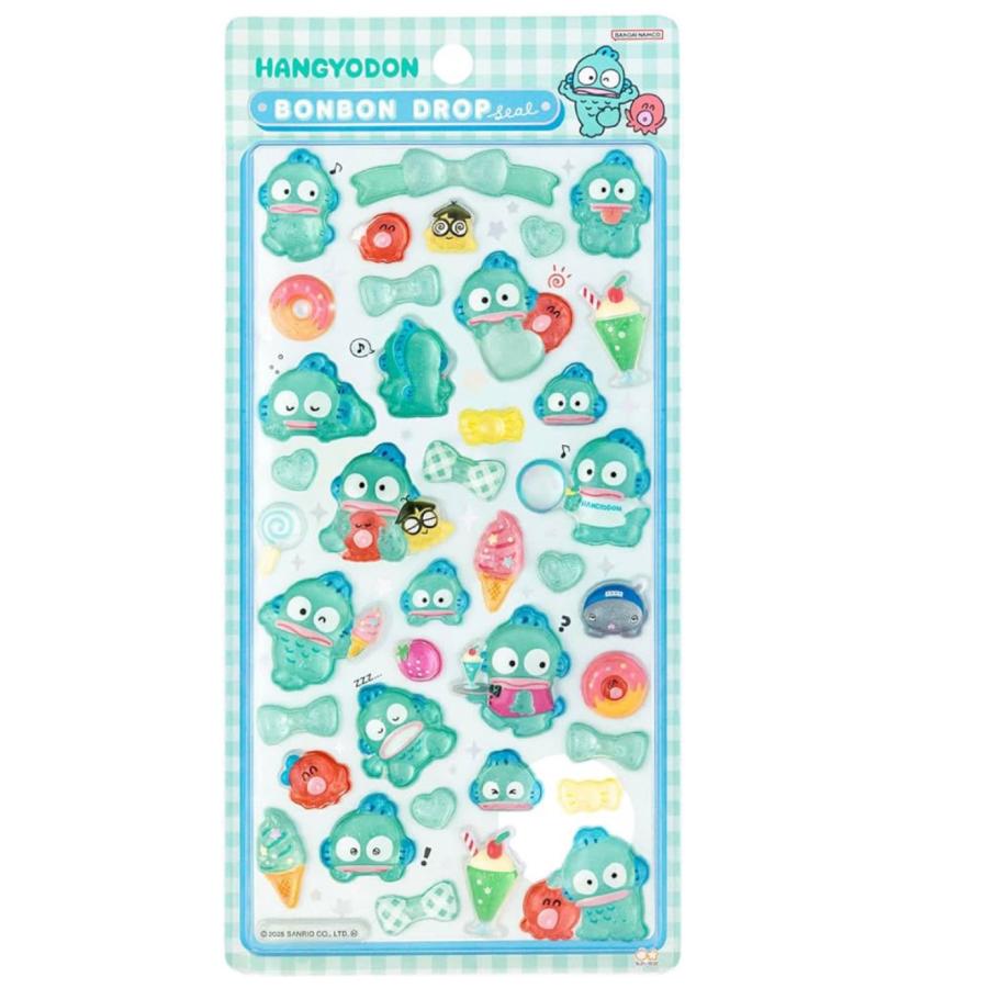 ハンギョドン サンスター文具 ボンボンドロップシール ハンギョドン : Happy-panda