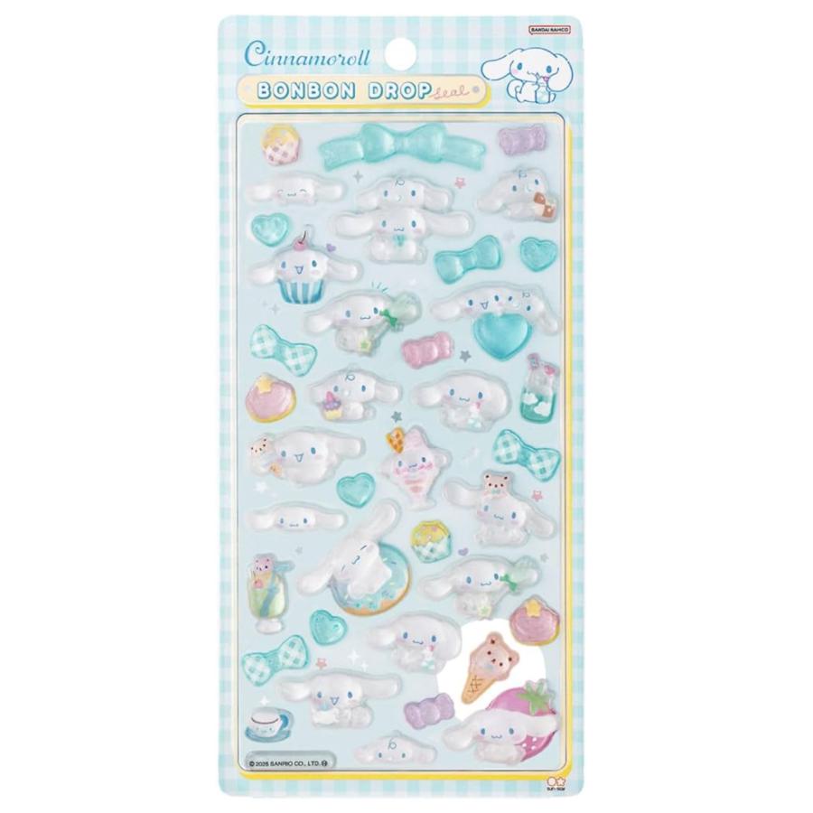 【正規品】ボンボンドロップシール　7枚セット売り ボンボンドロップシール クーリア シール デコシール : MakeMerry