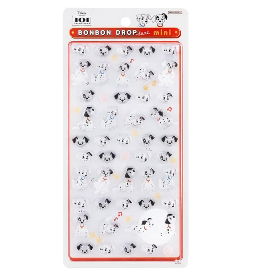 サンスター文具 ボンボンドロップシール ミニ 101匹わんちゃん