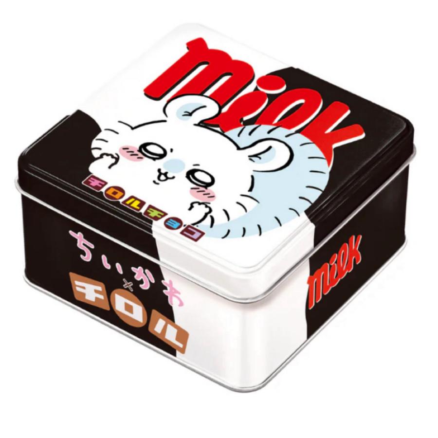 ちいかわ　ちろる　ちょこ缶　4種8缶 ちいかわハッピーセット　モモンガ一個 Amazon.co.jp: ち い か わ チロルチョコ ちろるちょこ缶 4種