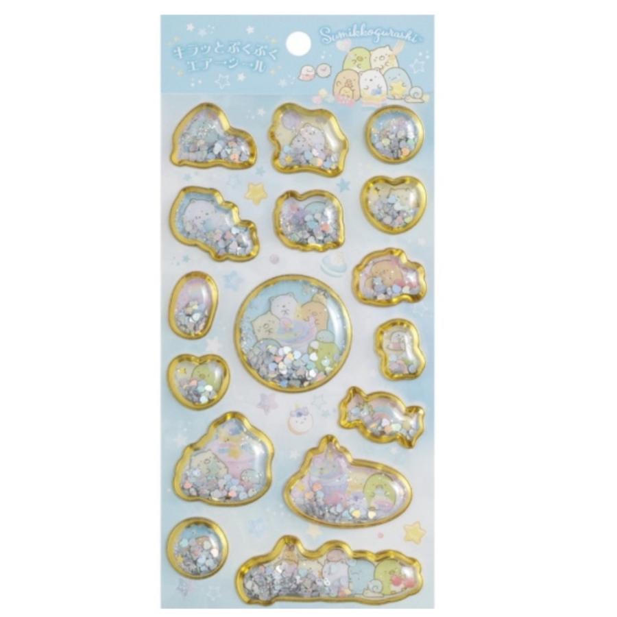 A6 refill Circus saving シール付き 2300円 サンエックス すみっコぐらし キラっとぷくぷくエアーシール SE70506