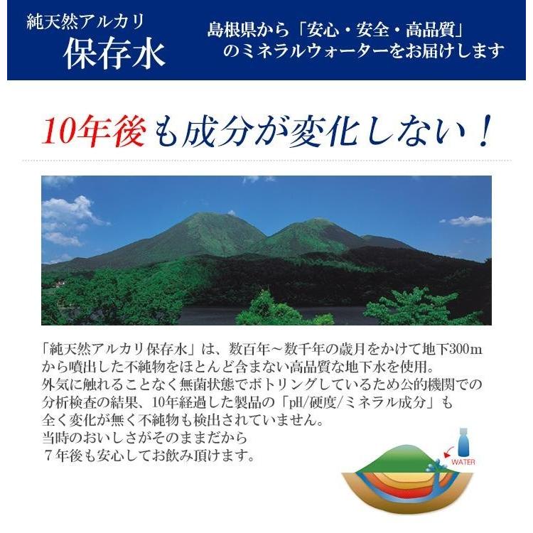 保存水 水 防災 備蓄 長期保存 7年保存水 2L 6本入り 送料無料 賞味