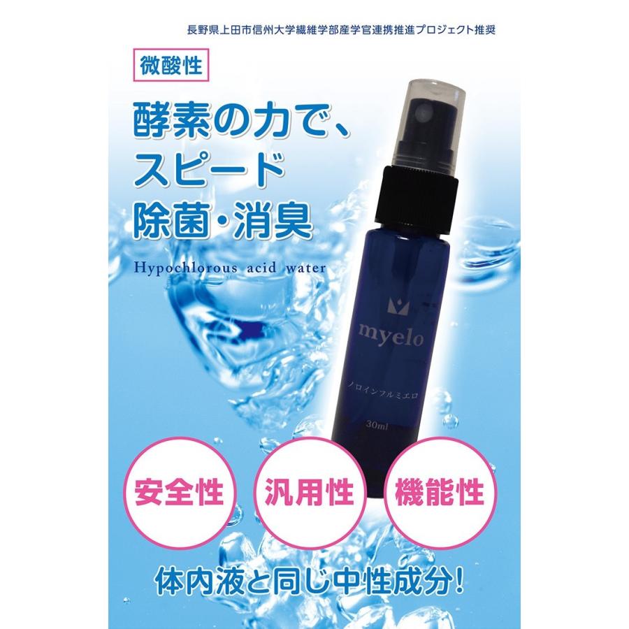（除菌）ミエロ（myelo）原液240PPM 1リットル(1L) 詰替用 ミエロ（myelo）原液240PPM 1リットル(1L) 詰替用 : HAPPY SELECT