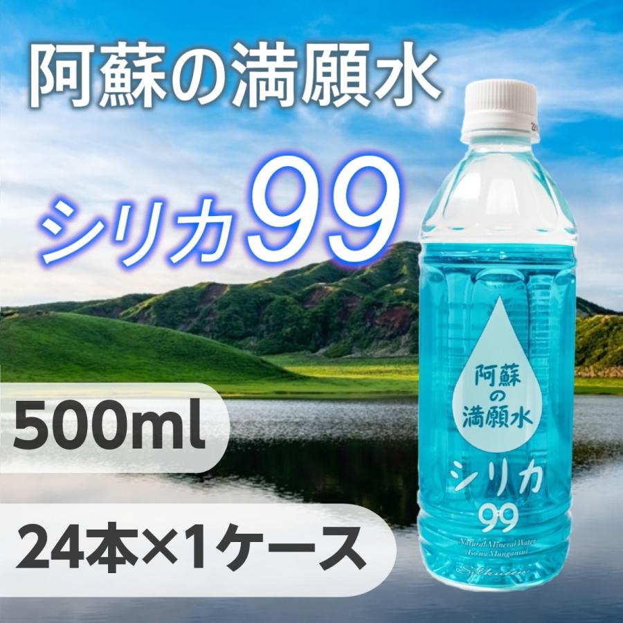 阿蘇の満願水 500ml×24本 熊本 阿蘇小国の天然水  ミネラルウォーター シリカ水 美容 健康｜happy-select｜03