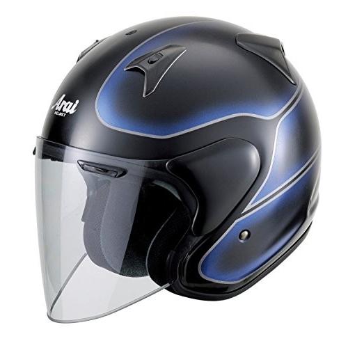 新規購入 アライ Arai バイクヘルメット ジェット Sz G Vintage ビンテージ ブラック ブルー M 57 58cm Sz G Vintage 柔らかい Consignment Legacyhousingcorp Com
