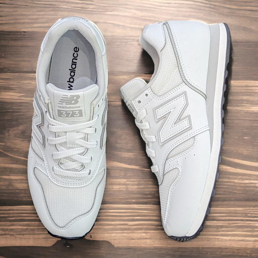 New Balance スニーカー 373シリーズ WHITE ML373PJ2 2E幅 標準 New Balance スニーカー 373シリーズ WHITE ML373PJ2 2E幅 標準