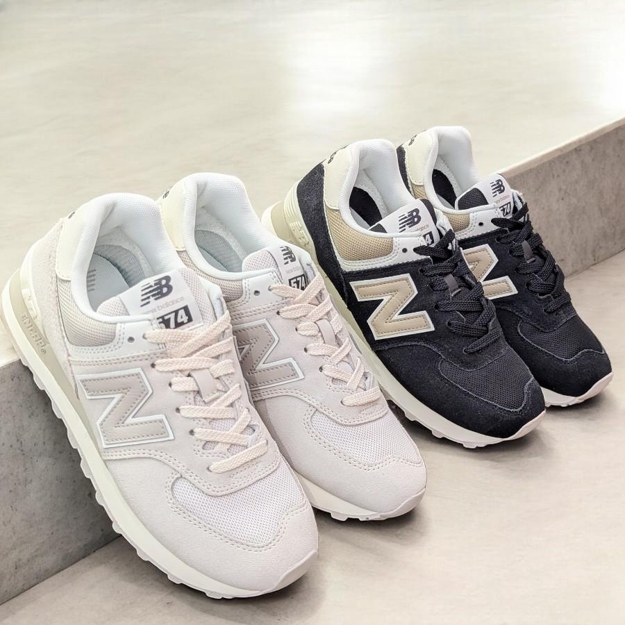 New Balance スニーカー 574 LIGHT GRAY WL574DQ2 BLACK New Balance スニーカー 574 LIGHT GRAY WL574DQ2 BLACK