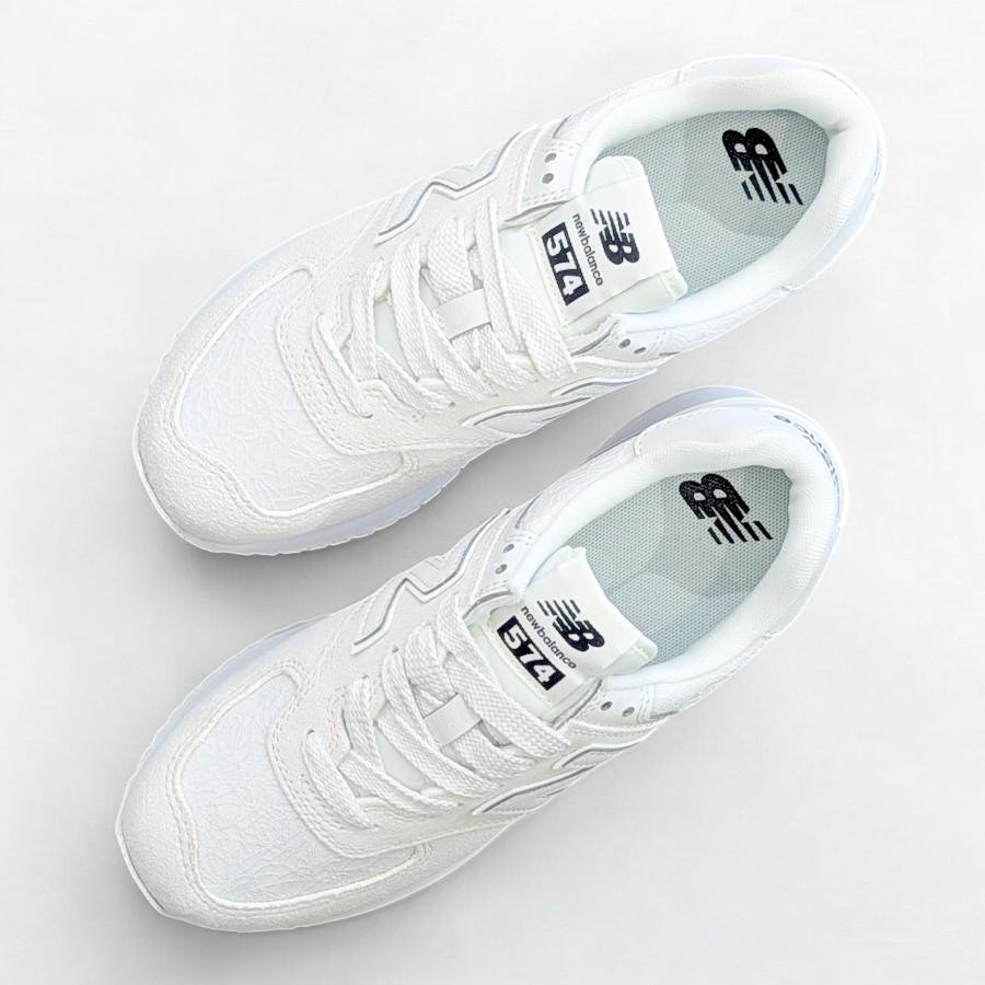 New Balance スニーカー 574+ WHITE ホワイト WL574ZBJ B幅 New Balance スニーカー 574+ WHITE ホワイト WL574ZBJ B幅