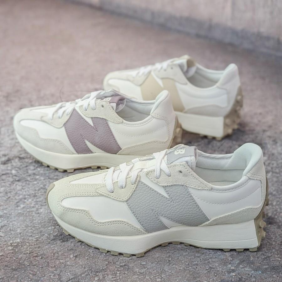 New Balance スニーカー WS327 WHITE/BEIGE WS327KG WHITE/GRAY New Balance スニーカー WS327 WHITE/BEIGE WS327KG WHITE/GRAY