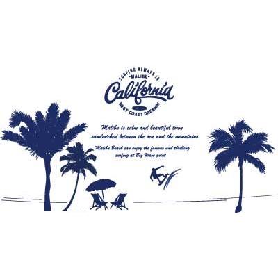 カリフォルニア　西海岸　店　ウォールステッカー　インテリア 海 ビーチ｜happy-sticker｜17