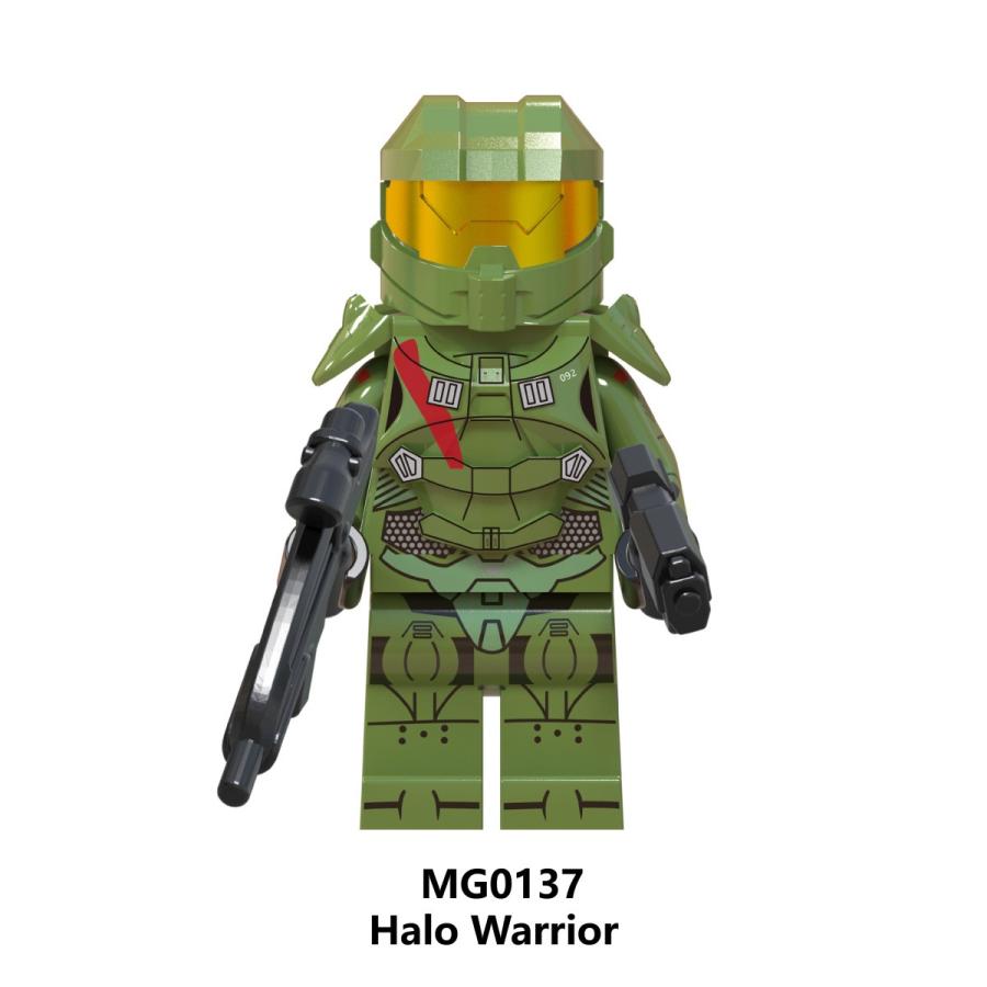ブロック互換 レゴ 互換品 レゴミニフイグ HALO 新発売 8体