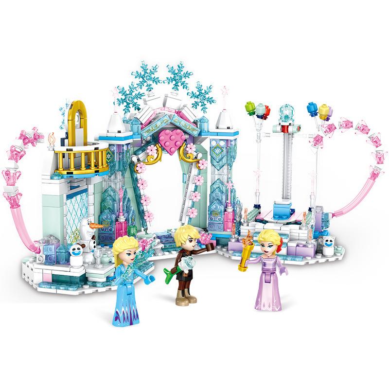 ブロック互換 レゴ 互換品 レゴ プリンセス城 ゆきの女王 雪の遊園地 レゴブロック Lego クリスマス プレゼント Dh3eiy5qxn おもちゃ Sprintmart Com