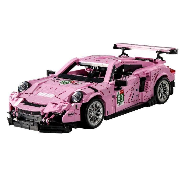 ブロック互換 レゴ 互換品 レゴR34GT GT3RXピンク車 スーパー車