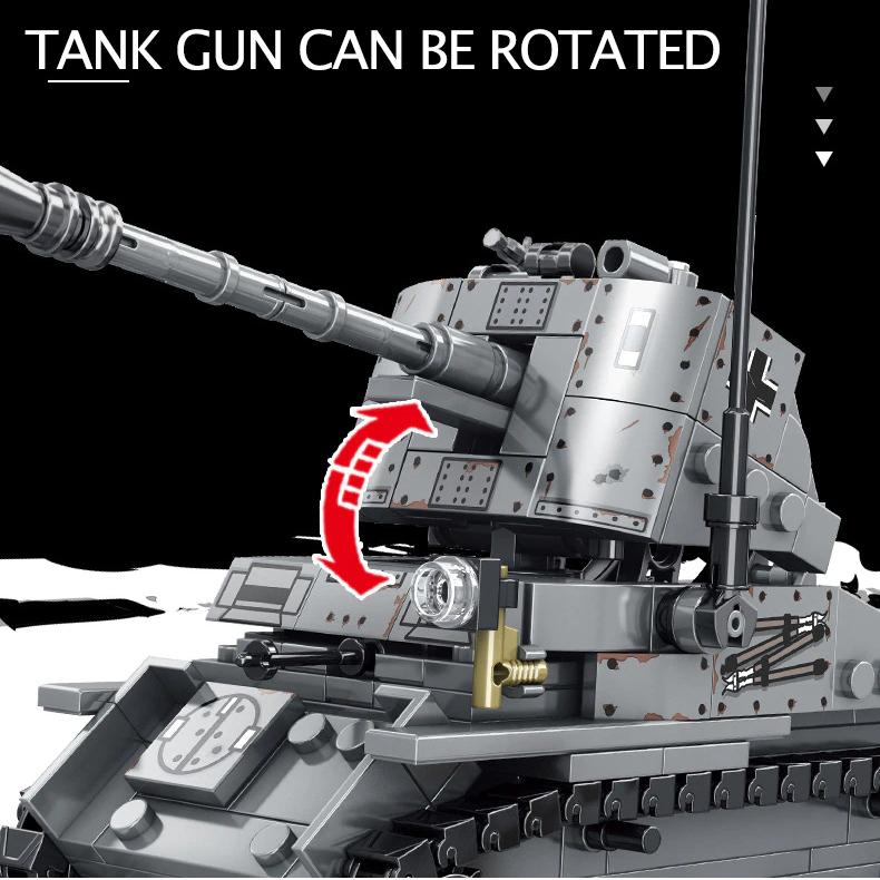 ブロック互換 レゴ 互換品 レゴミリタリー戦車 マルダーIII