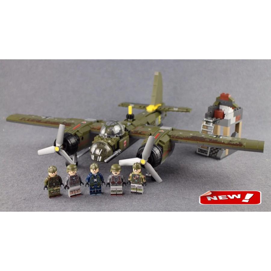 「かわいい～！」 SALE 89%OFF ブロック互換 レゴ 互換品 レゴミリタリー ドイツ空軍 双発爆撃機 ユンカース Ju-88A 互換品クリスマス プレゼント